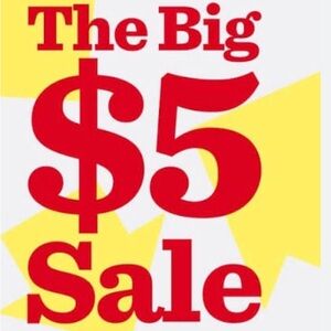 All Women’s blouses for $5 each